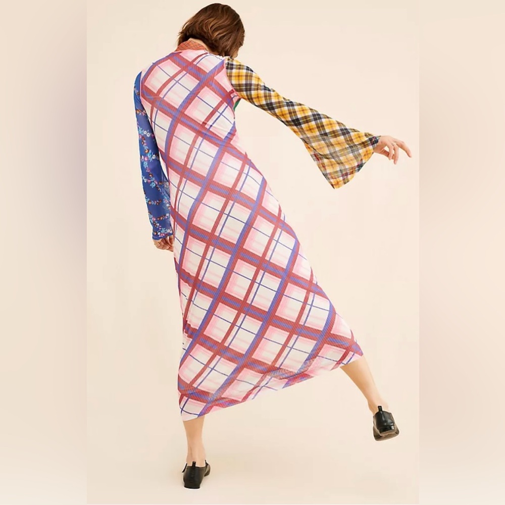 CeliaB Multicolor Long Sleeve Dress